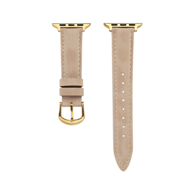 秋冬冰丝皮质苹果手表表带