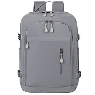 登机旅行双肩包男女通用商务通勤电脑背包出差休闲户外短途旅行包