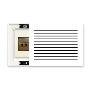 电表箱装饰画多媒体强弱电箱遮挡客厅入户免打孔电闸配电箱网线盒