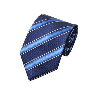 LT领带男正装商务真丝桑蚕丝手打免打拉链式精品新郎花纹条纹礼盒