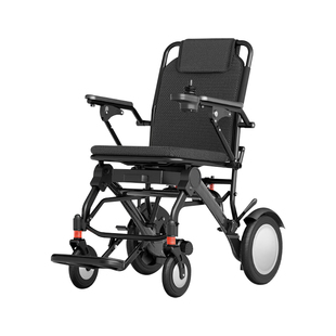 owhon电动轮椅碳纤维轻便智能全自动折叠旅行老人残疾人代步车
