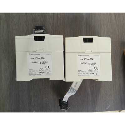 【请询价】三菱FX2N2DA模块原装进口批量拆机件