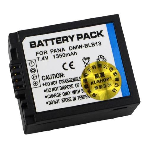 尼胜 松下 DMC-G1 G2 GF1 GH1 G10GK DMW-BLB13GK 相机电池 数码相机电池充电器 座充 USB DE-A49