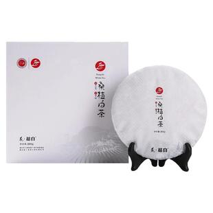 桑植白茶茶饼礼盒装高山茶叶花超白贡眉老白茶 张家界正宗