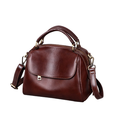 手提斜挎包女款式真皮通勤单肩包