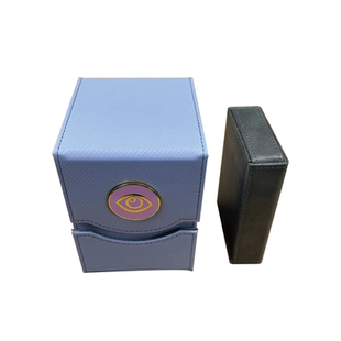 MCPro萌卡原创 皮制卡盒麦穗蓝 麦穗紫,豪华大容量,珠泪百夫长