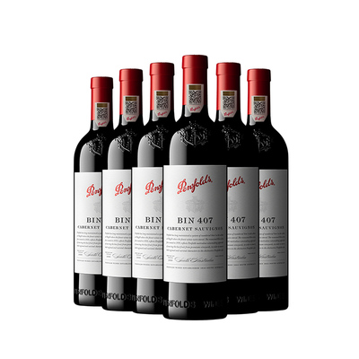 奔富BIN407红酒葡萄酒官方正品