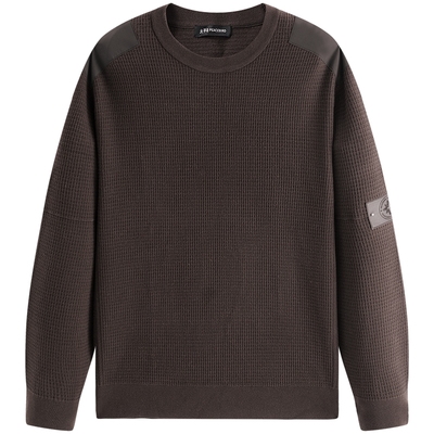 【商场同款】太平鸟男装毛衫25冬季新款复古针织衫潮 B2EBF4234