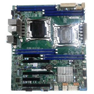 超微X10DAL-I双路X99 2011-3主板C612支持E5 V3/V4服务器DDR4内存