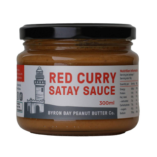 澳洲直邮Byron Bay拜伦湾花生酱公司红咖喱沙爹酱蘸酱Satay Sauce