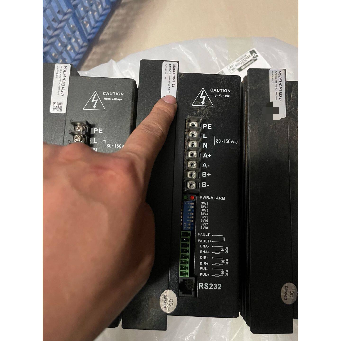 议价雷赛驱动器DM1182,雕刻机拆机件,功能正常,成色不错。须