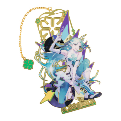 凸变英雄x联名幸运青女王书签