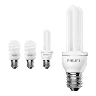 飞利浦U型节能灯泡led家用e27超亮螺纹口日光灯管电灯