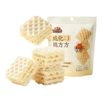 三只松鼠_涂层威化饼干360gx2盒