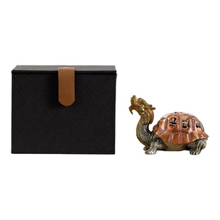 新款黄铜龙龟香炉香薰炉盘香炉家用卧室铜狻猊香炉摆件招财礼品