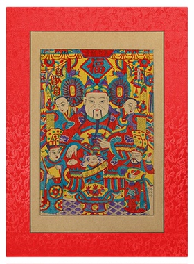 艺术家的礼物杨家埠年画非遗文化