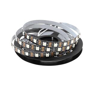 LED洞洞板灯带ARGB幻彩流水氛围灯电竞房装饰USB自粘灯条5V拾音灯