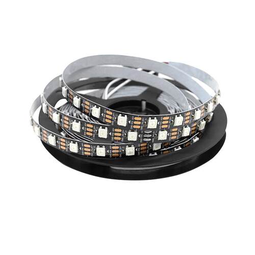 LED洞洞板灯带ARGB幻彩流水氛围灯电竞房装饰USB自粘灯条5V拾音灯