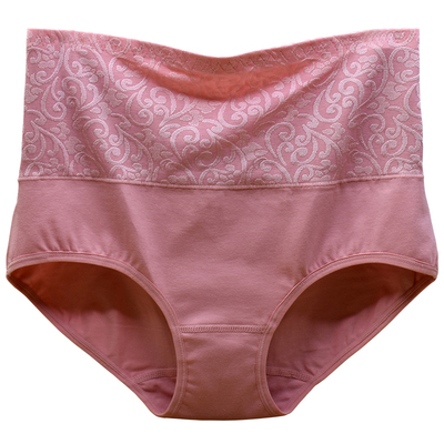 高腰纯棉内裤女大码妈妈款L-4XL
