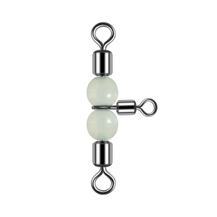 海钓八字环三叉转环连接器分叉器三通8字环路亚别针钓鱼T型连接环