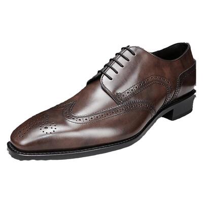 REGAL丽格日本进口布洛克皮鞋男