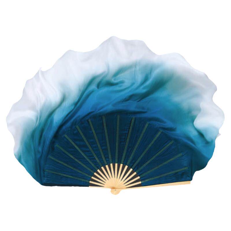 真丝舞蹈扇古典舞墨兰水墨