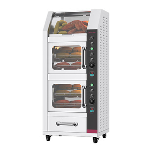 lecon/乐创商用烤地瓜机电热烤红薯机器烤梨玉米土豆街头摆摊炉子