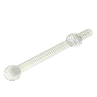 玻璃门可调卡扣抽屉关不紧安全锁防宝宝开冰箱柜子夹手固定器免贴