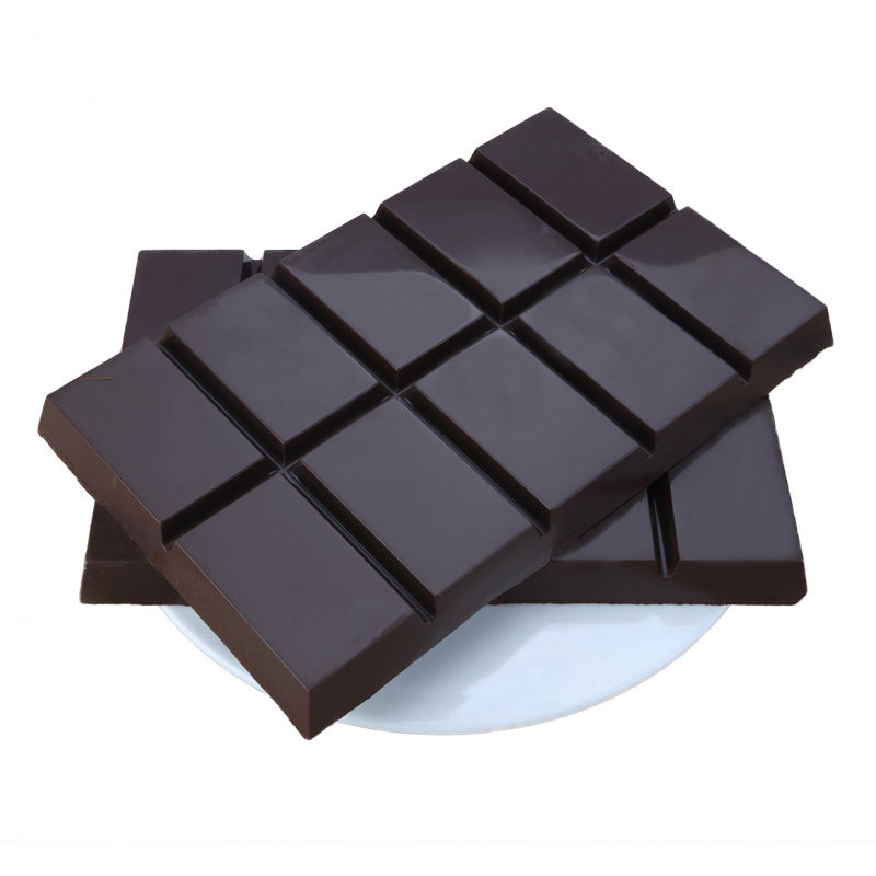 巧乐思黑白粉巧克力烘焙大板砖块1KG 蛋糕原材料散装（代可可脂）