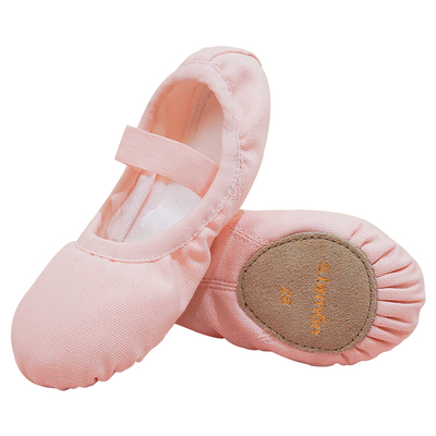 芭蕾舞鞋女童软底加绒练功鞋