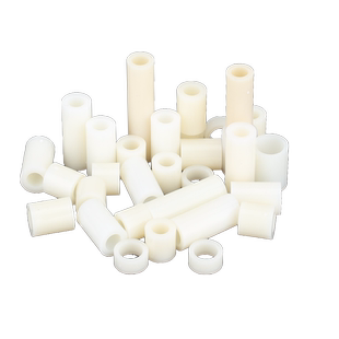 2.5M3M4M5M6M8M10尼龙套管ABS隔离柱塑料空心圆通孔支撑直通垫片