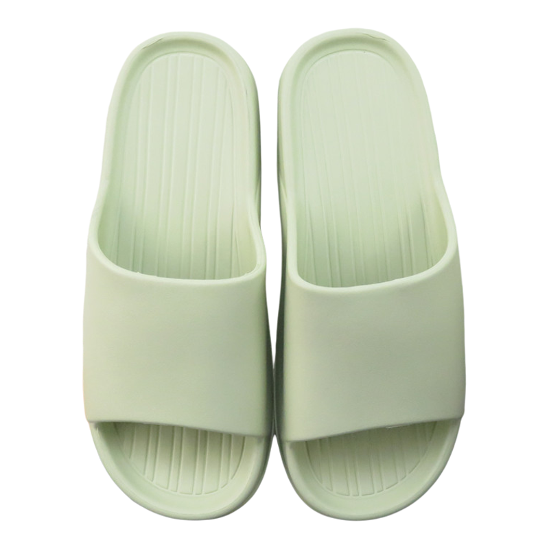 EVA一体厚底防滑情侣凉拖