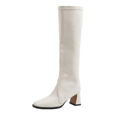 叶叔家辣妹短靴高跟靴小个子增高