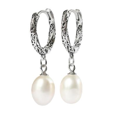 宫里上新天然淡水珍珠耳环正品