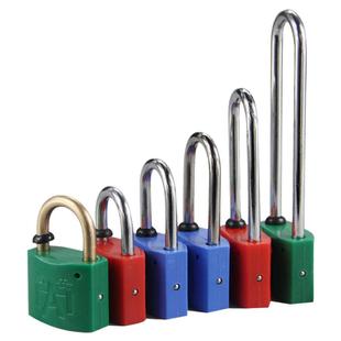 通开挂锁防水防锈塑料锁头物业锁户外锁工程安全箱变锁电力表箱锁
