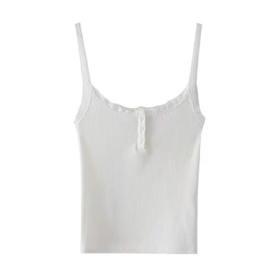 设计感上衣BM吊带背心甜辣