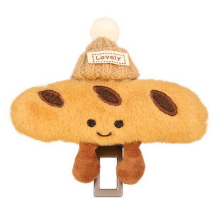 汽车安全插带卡口车载安全带延长固定器车内装饰牛角包可爱高级女