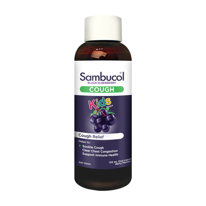 澳洲sambucol接骨木莓儿童润喉