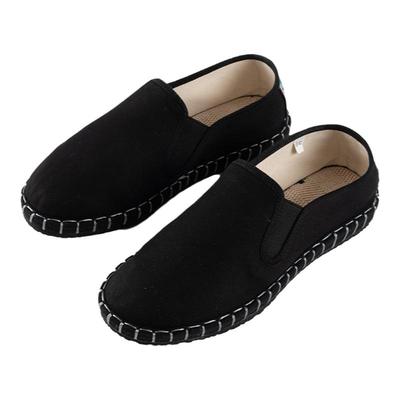 手工布鞋透气百搭布低帮千层底