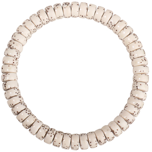 原生态海南星月菩提药片手串石玉料留白单圈隔片文玩佛珠男女手链