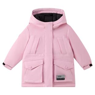 【四防蓄热防水鲜绒】PawinPaw卡通小熊童装25年新款男女童羽绒服