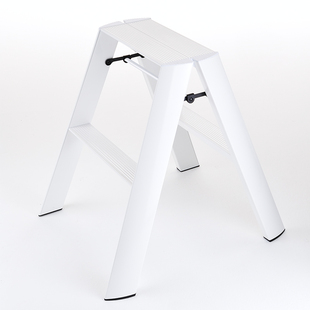 日本代购Hasegawa长谷川梯凳家用铝合金折叠双侧梯子凳子2024新色