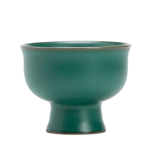 创意高足主人杯个人专用杯中式陶瓷功夫茶杯闻香杯单杯茶盏品茗杯