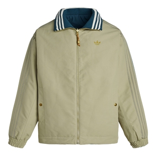 adidas阿迪达斯三叶草马年新年款双面穿棉衣2026春男棉服 KT0640