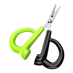 浮水锯齿剪刀钓鱼专用pe线不锈钢铅皮剪刀路亚防丢钓箱垂钓小配件