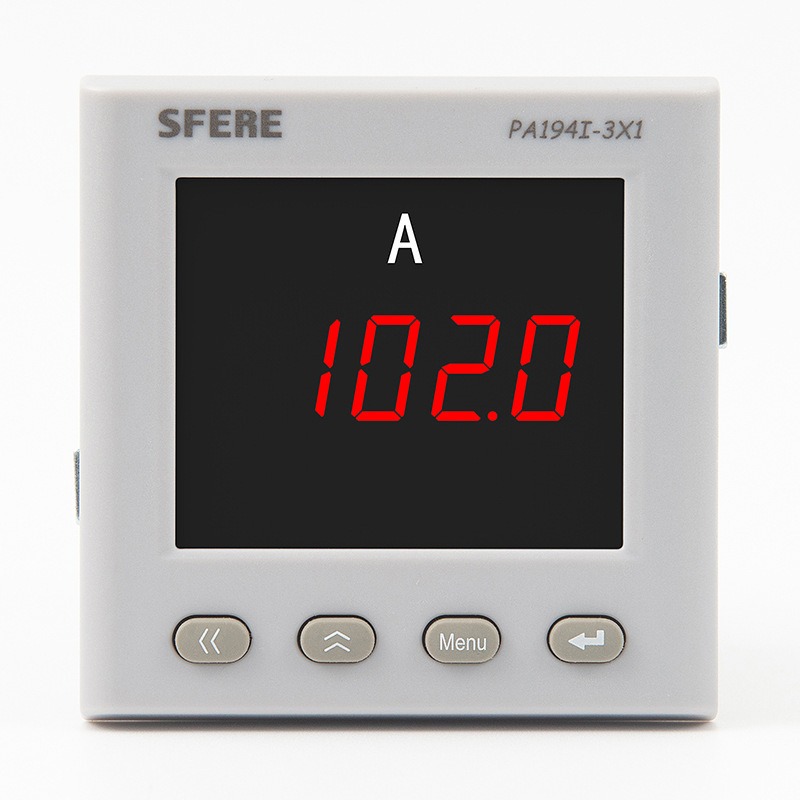 江苏斯菲尔sferePA194I-3X1（非单相数显PA1941-3X1电流表交流）