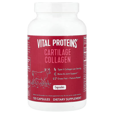 Vital Proteins,软骨胶原胶囊，120 粒装
