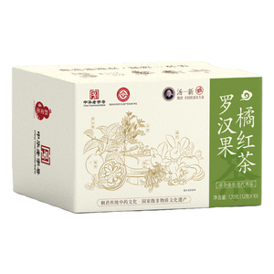 罗汉果橘红茶清热降火护嗓养生茶