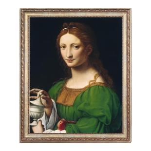 欧式美式复古油画框丙烯油画外框40X50X60X80X100X120DIY自装画框