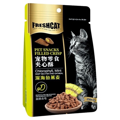 福瑞诗夹心酥猫饼干零食